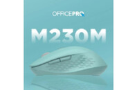 Мышка OfficePro M230M Silent Click Wireless/Bluetooth Mint (M230M)