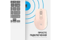 Мышка OfficePro M230P Silent Click Wireless/Bluetooth Pink (M230P)