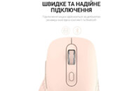 Мышка OfficePro M230P Silent Click Wireless/Bluetooth Pink (M230P)