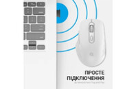 Мышка OfficePro M230W Silent Click Wireless/Bluetooth White (M230W)