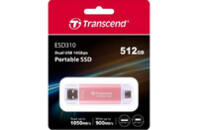 Накопитель SSD USB 3.2 512GB Transcend (TS512GESD310P)