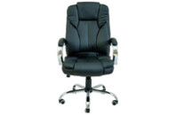 Офисное кресло Richman Гранде хром к/з чорний (IM0000035)