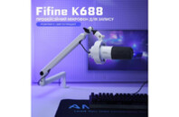 Микрофон Fifine K688W USB White (K688W)