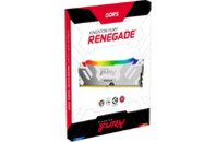 Модуль памяти для компьютера DDR5 16GB 7600 MHz Renegade RGB White XMP Kingston Fury (ex.HyperX) (KF576C38RWA-16)