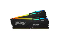 Модуль памяти для компьютера DDR5 32GB (2x16GB) 6000 MHz Beast RGB EXPO Kingston Fury (ex.HyperX) (KF560C30BBEAK2-32)