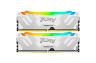 Модуль памяти для компьютера DDR5 32GB (2x16GB) 8000 MHz Renegade RGB White XMP Kingston Fury (ex.HyperX) (KF580C38RWAK2-32)