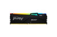 Модуль памяти для компьютера DDR5 128GB (4x32GB) 5600 MHz Beast RGB XMP Kingston Fury (ex.HyperX) (KF556C40BBAK4-128)