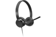 Наушники Lenovo USB-A Wired Stereo On-Ear Black (4XD1K18260)