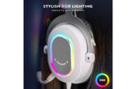 Наушники Fifine H6 RGB 7.1 White (H6W)