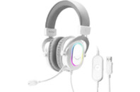 Наушники Fifine H6 RGB 7.1 White (H6W)