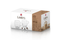 Набор чашек Bergner Coffee & Tea lovers 100 мл 2 шт (BG-20114-MM)